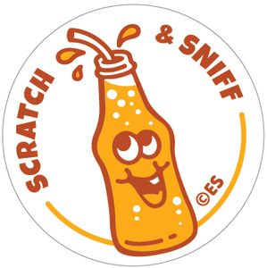 Orange Soda EverythingSmells Scratch & Sniff Stickers
