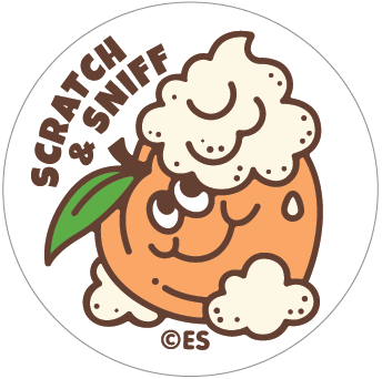 Peaches & Cream EverythingSmells Scratch & Sniff Stickers