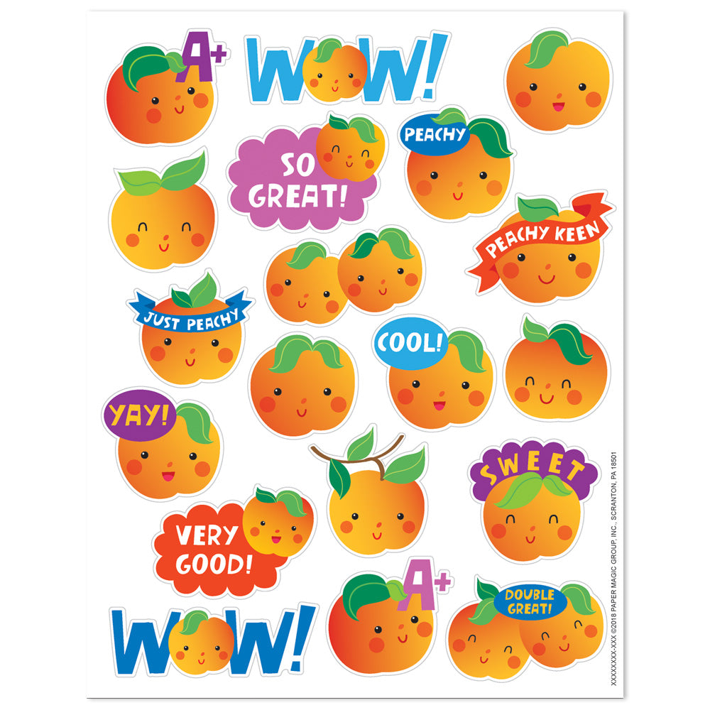 Peach Scented Stickers by Eureka