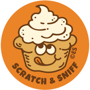 Pumpkin Muffin EverythingSmells Scratch & Sniff Stickers