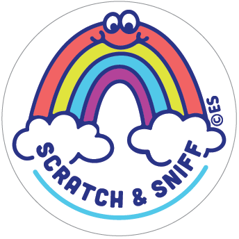 Rainbow EverythingSmells Scratch & Sniff Stickers (Rain Scent)