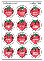 Berry Good Strawberry Scratch 'n Sniff Retro Stinky Stickers