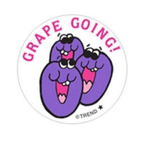 Grape Going Scratch 'n Sniff Retro Stinky Stickers