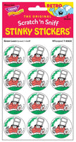 Green Lawn Scratch 'n Sniff Retro Stinky Stickers