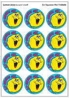 Lemon Scratch 'n Sniff Retro Stinky Stickers