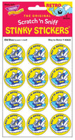 Old Shoe Scratch 'n Sniff Retro Stinky Stickers