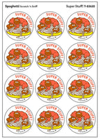 Spaghetti Scratch 'n Sniff Retro Stinky Stickers