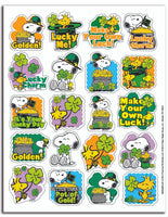 St. Patrick's Day Snoopy Stickers by Eureka