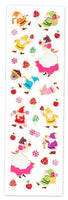 Snow White Stickers with Gold Outlines by Foron