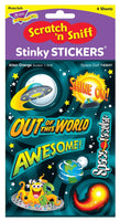 Space Out Alien Orange Scratch 'n Sniff Stickers