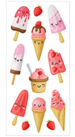 Strawberry Iced Treats Scratch & Sniff Stickers