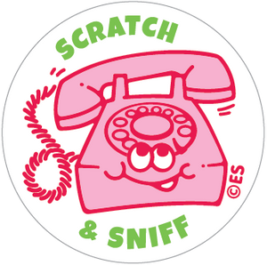 Kiwi Strawberry Telephone EverythingSmells Scratch & Sniff Stickers