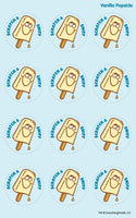 Vanilla Popsicle EverythingSmells Scratch & Sniff Stickers