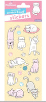 Vanilla Winking Cats Scratch & Sniff Stickers