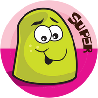 Lime Dots Dr. Stinky Scratch -N-Sniff Stickers *NEW!