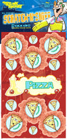 Pizza Dr. Stinky Scratch -N-Sniff Stickers (2 sheets)