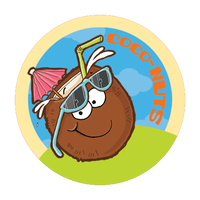 Coconut Dr. Stinky Scratch -N-Sniff Stickers (2 sheets)