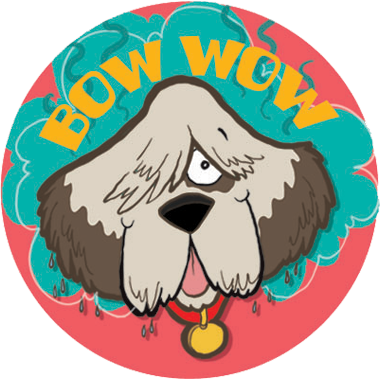 Wet Dog Dr. Stinky Scratch -N-Sniff Stickers (2 sheets)