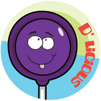 Tootsie Roll Pop Grape Dr. Stinky Scratch-N-Sniff Stickers
