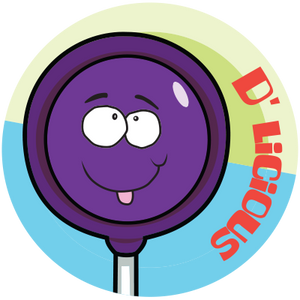 Tootsie Roll Pop Grape Dr. Stinky Scratch-N-Sniff Stickers *NEW!