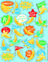 Banana Scented Stickers (80 stickers) *NEW!