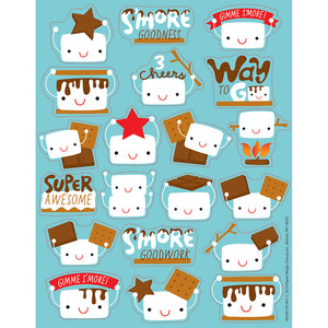 Marshmallow S'mores Scented Stickers (80 stickers)