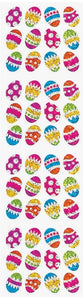 Micro Easter Eggs Prismatic Stickers by Hambly