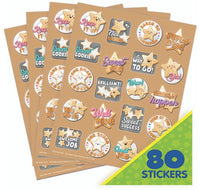 Star Cookies Scented Stickers by Eureka